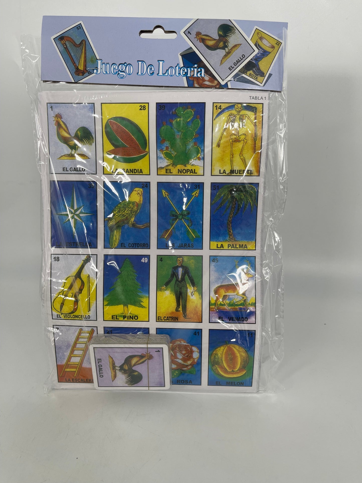 NV-3261 8x10” Spanish Bingo card Set (48/PK)