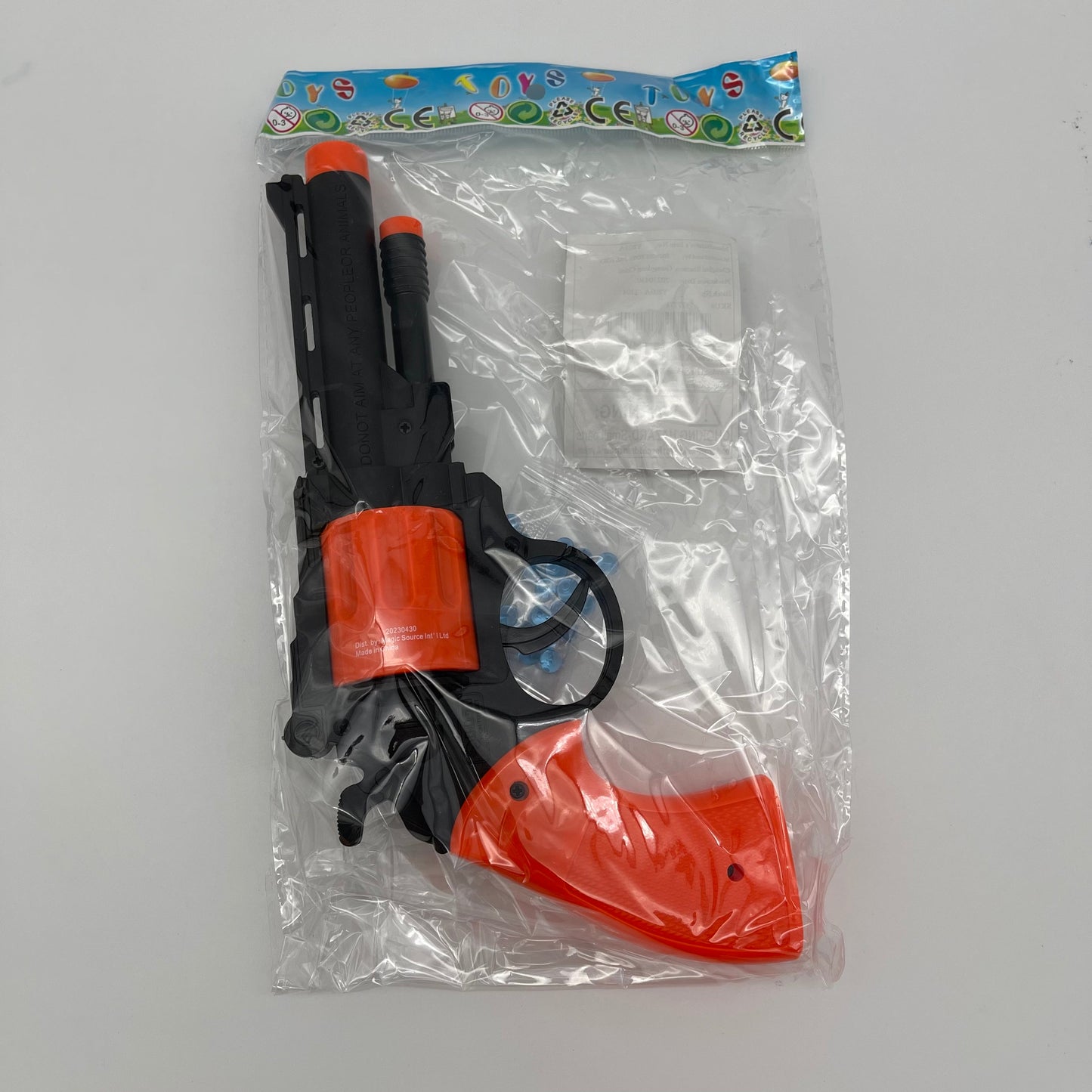 377771 6.7X9.8" 6MM BB PELLET/WATER GEL BLASTER GUN (144pcs)