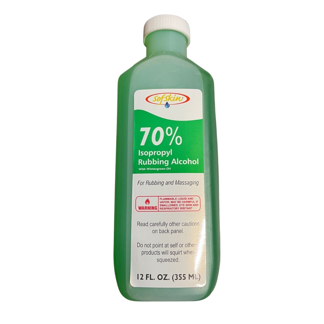 28091 Isopropyl Rubbing ALCOHOL 70% 12 OZ (24/PK)