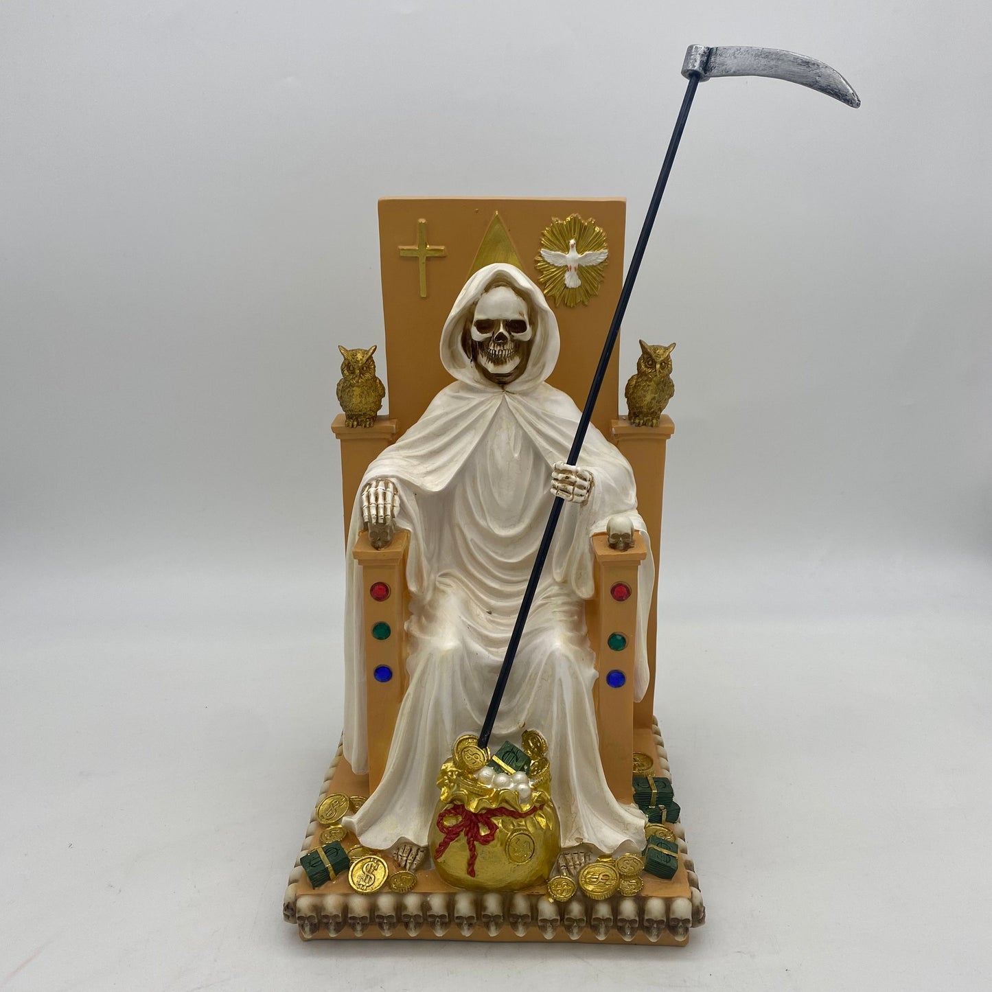 Santa Muerte White 12" Inch
