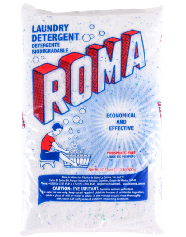 40466 ROMA POWDER DETERGENT 500 GRAM (36/PK)