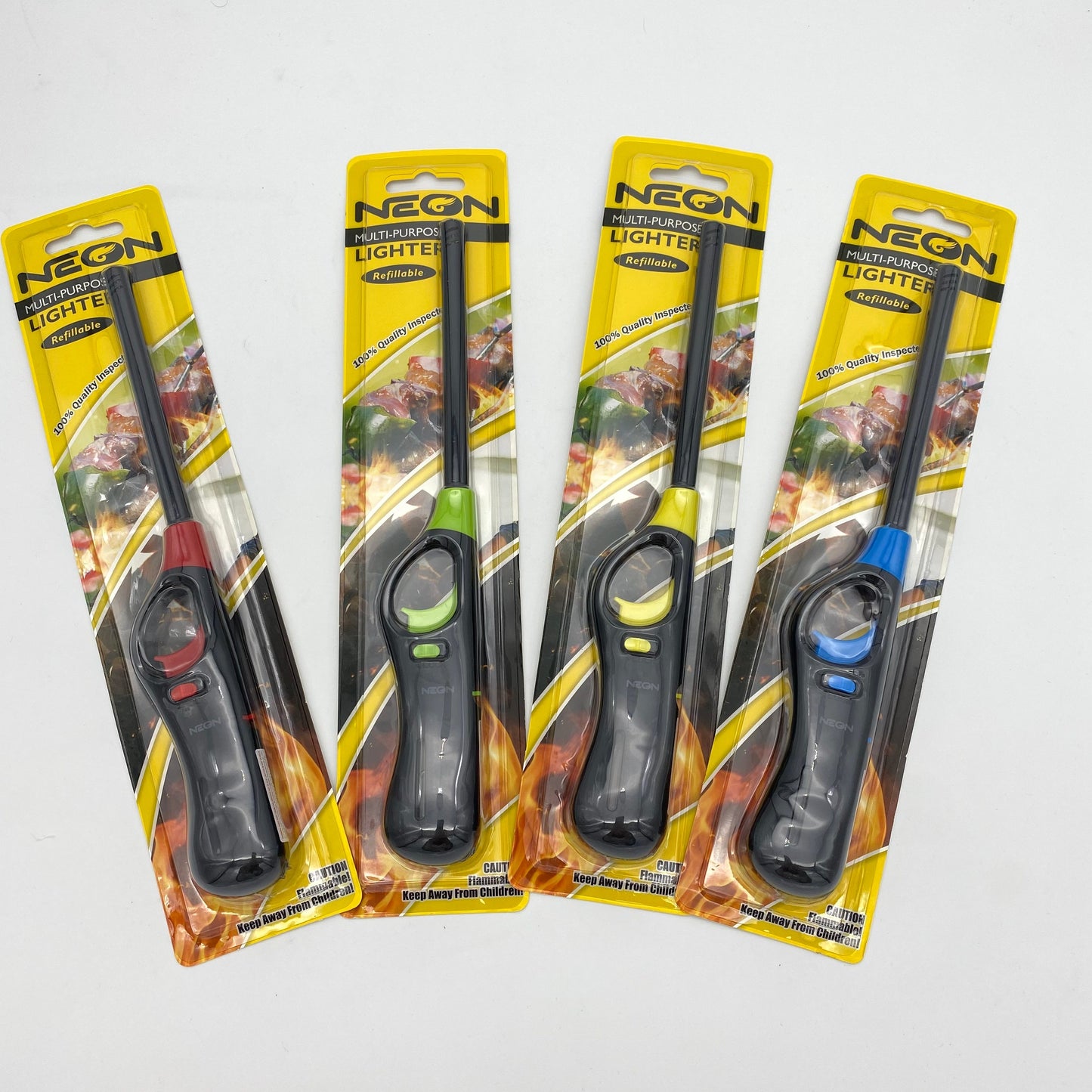 Neon BBQ Lighter (48/CS)
