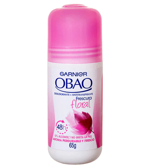 35922 OBAO PARA MUJER FRESCURA FLORAL ROLL-ON 65g (24/CS)