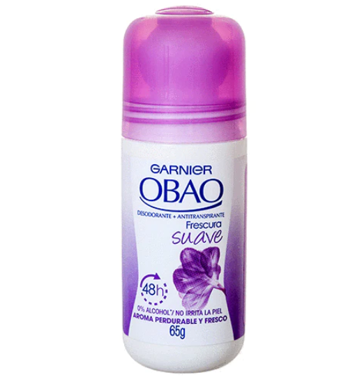 35923 OBAO PARA MUJER FRESCURA SUAVE ROLL-ON 65g (24/CS)