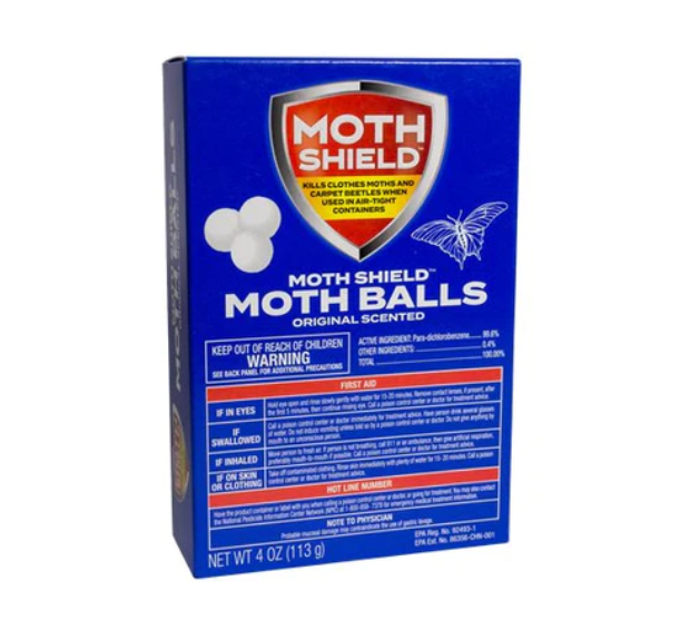 42726 Original Scent Moth Ball- 4oz (24/CS)