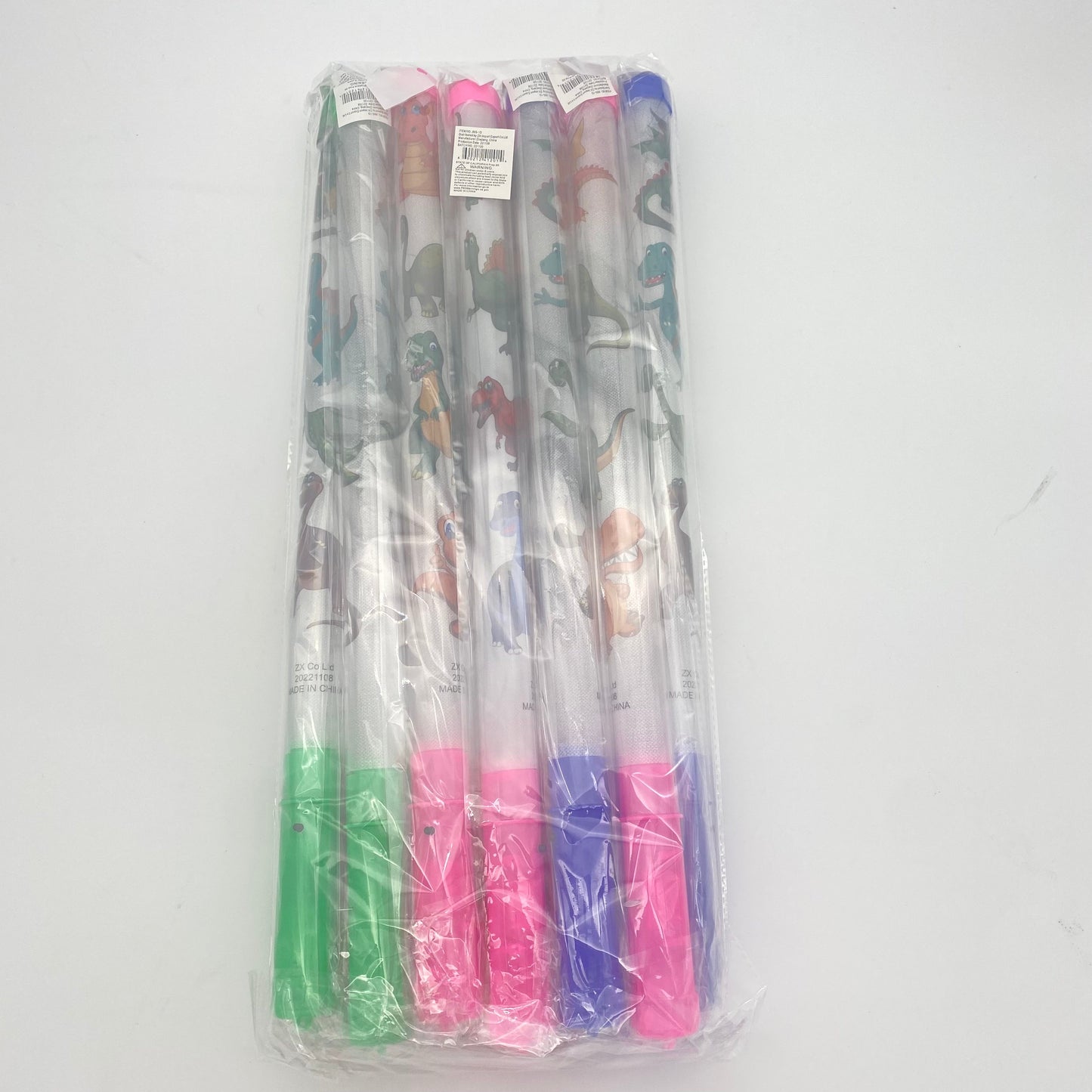 885-1D-CS 18.5” Lite Up Dinosaur Stick (360pcs/cs) (30dz/pkg)