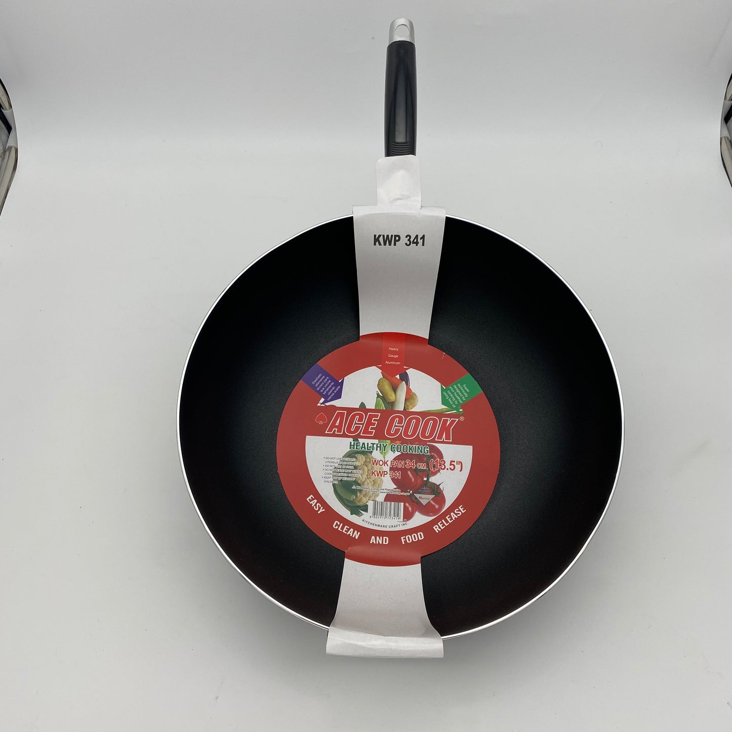 KWP341 Fry Pan Healthy Cooking 34cm (13.5in) (12/CS)