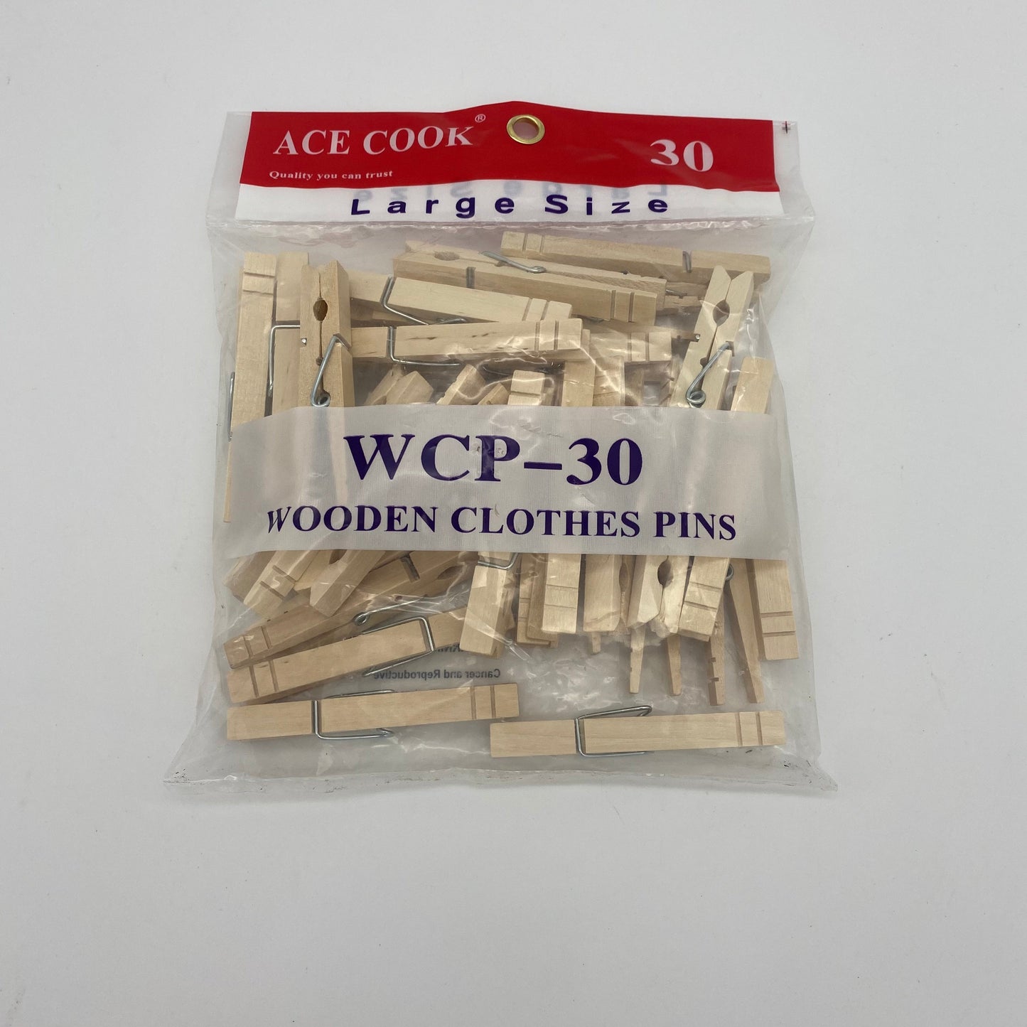 WCP-30 Clothes Pins (30pcs/bag)(120bags/cs)