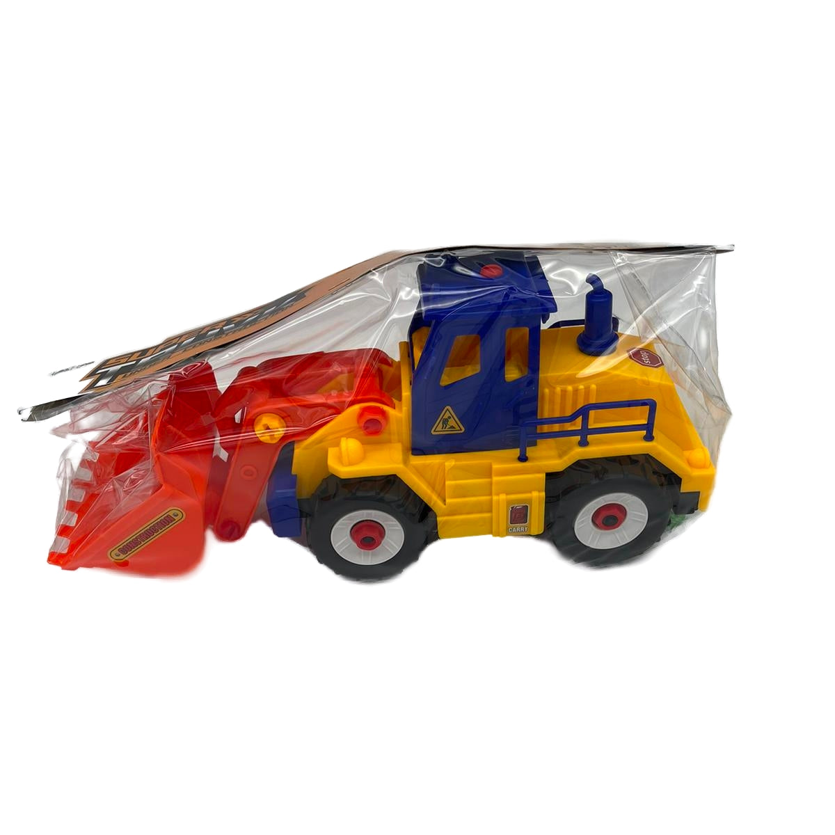 349761. 14.2X4.3X6.3" DIY CONSTRUCTION DUMP TRUCK (12pcs)