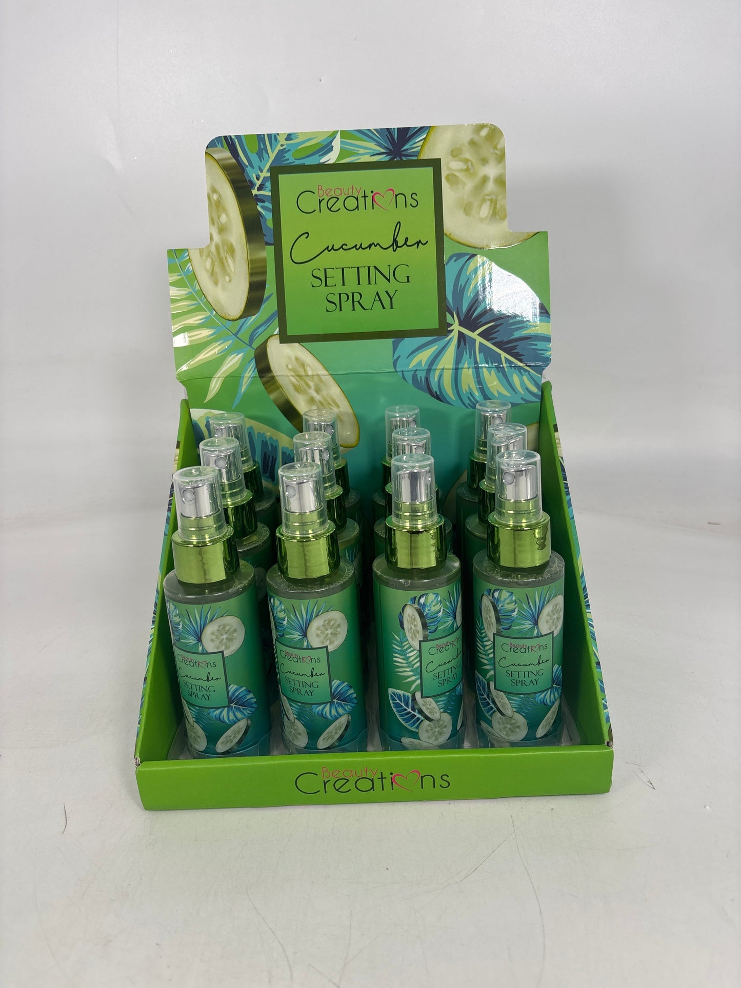 SPN03 BC-SETTING SPRAY 03 CUCUMBER  (12) Beauty Creations $4.99