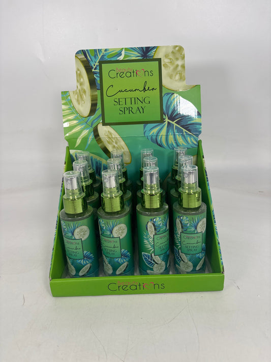 SPN03 BC-SETTING SPRAY 03 CUCUMBER  (12) Beauty Creations $4.99