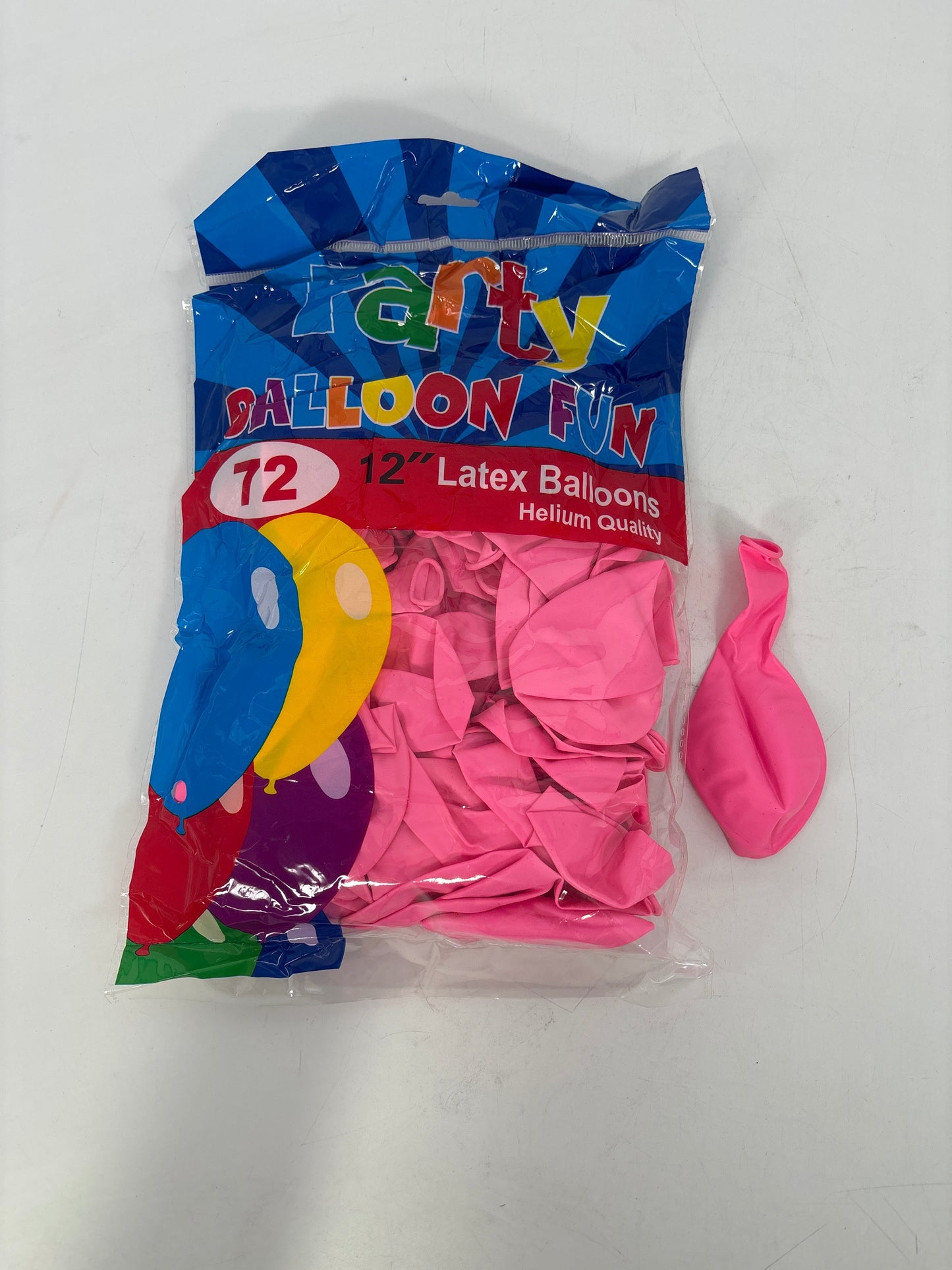 BA-PK-12IN Ballon Latex  12" Pink  (25pcs)