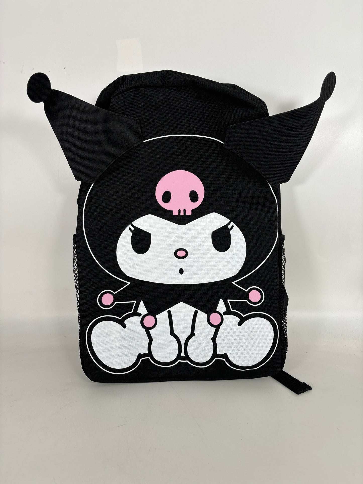 Kuromi Front Body 16” Backpack with Plain Front (12pcs)