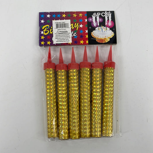 113951 BIRTHDAY CANDLE 6PCS  (12)