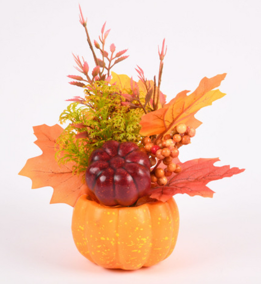 139799 HT THANKSGIVING PUMPKIN TABLE DECO (12/pk)