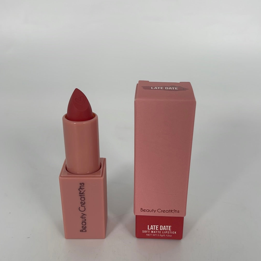 LTM10 BC TEASE ME LIPSTICK- LATE DATE (6) Beauty Creations