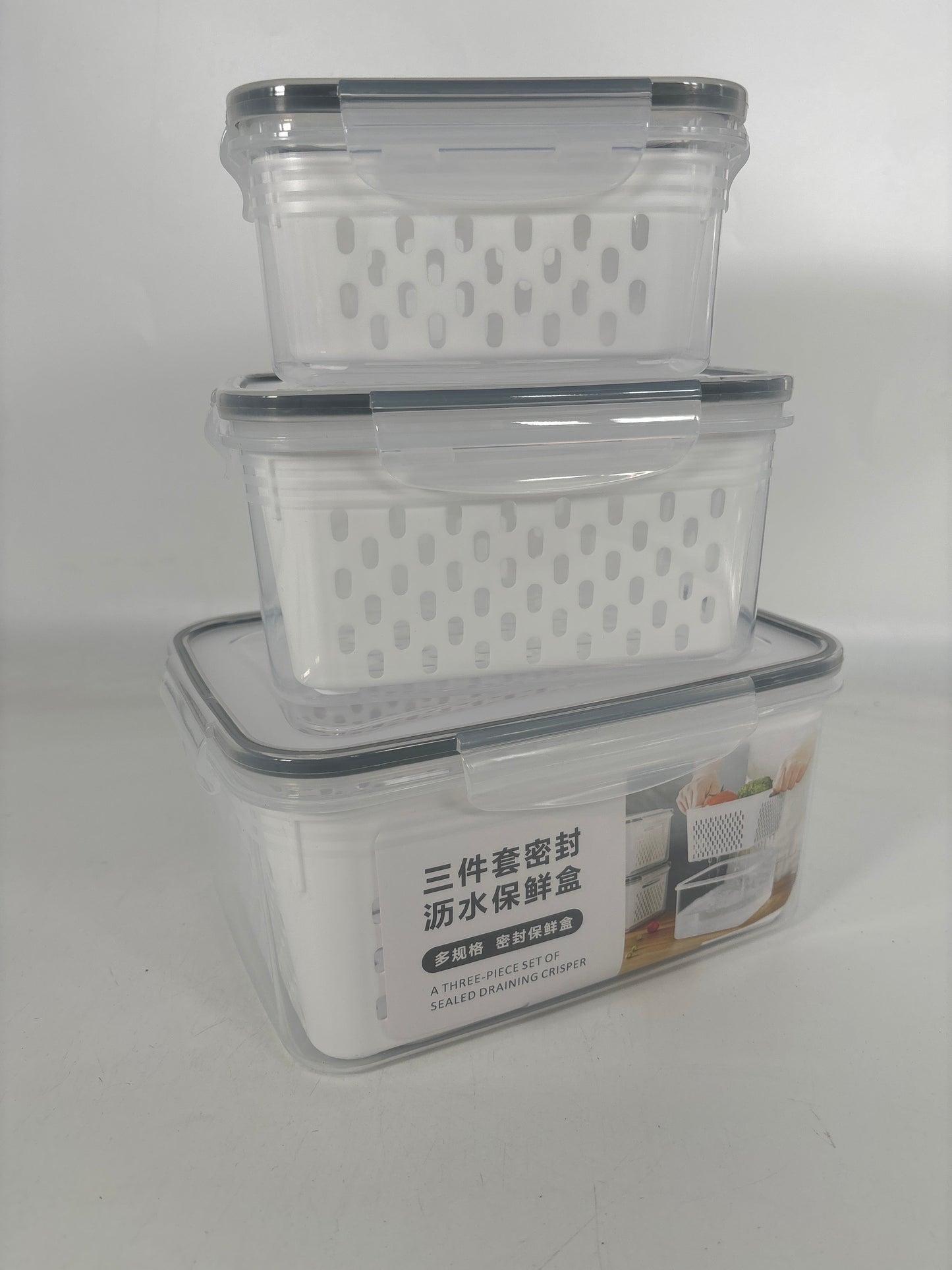 CK372 Fresh Crisper ,3PCS, (36pcs)