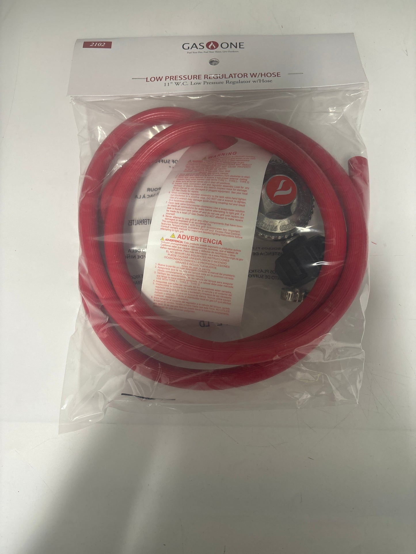 2102 Regulator With Hose (40pcs/cs)