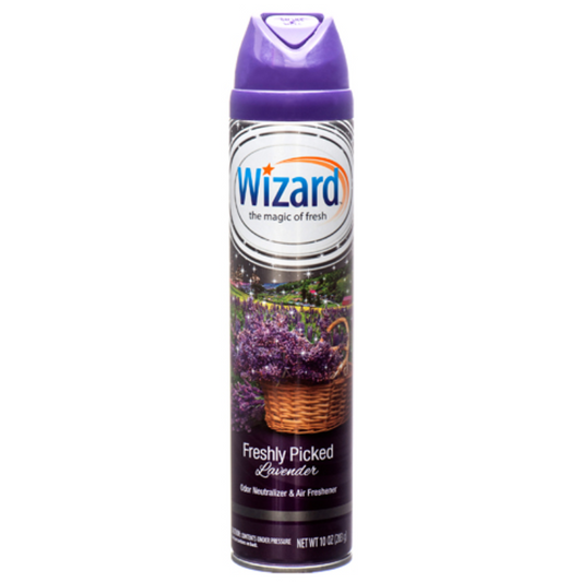 107556 WIZARD AIR FRESHENER Freshly Picked Lavander 10 OZ (12)