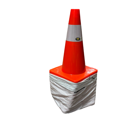 ST18 Safety Cones Orange 18'pvc (10pcs)