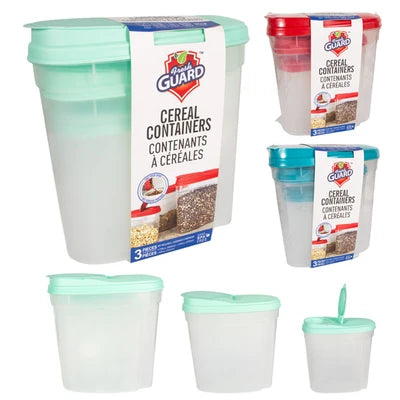 56061 Fresh Guard  Cereal Container 3PK (12/CS)
