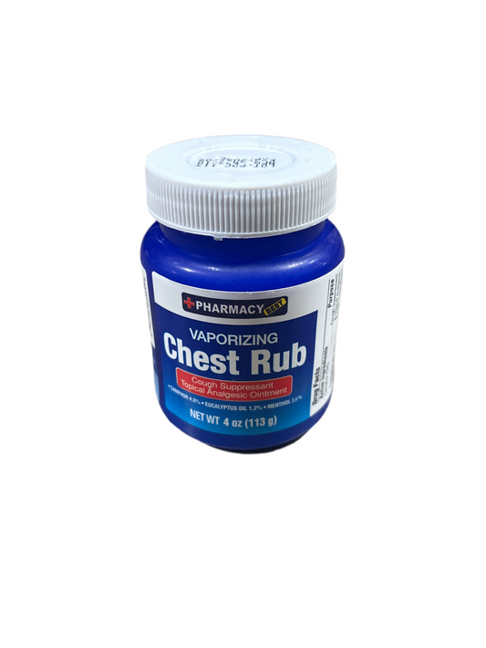 02303 Pharmacy Best Chest Rub 4oz Vaporizing  (24)