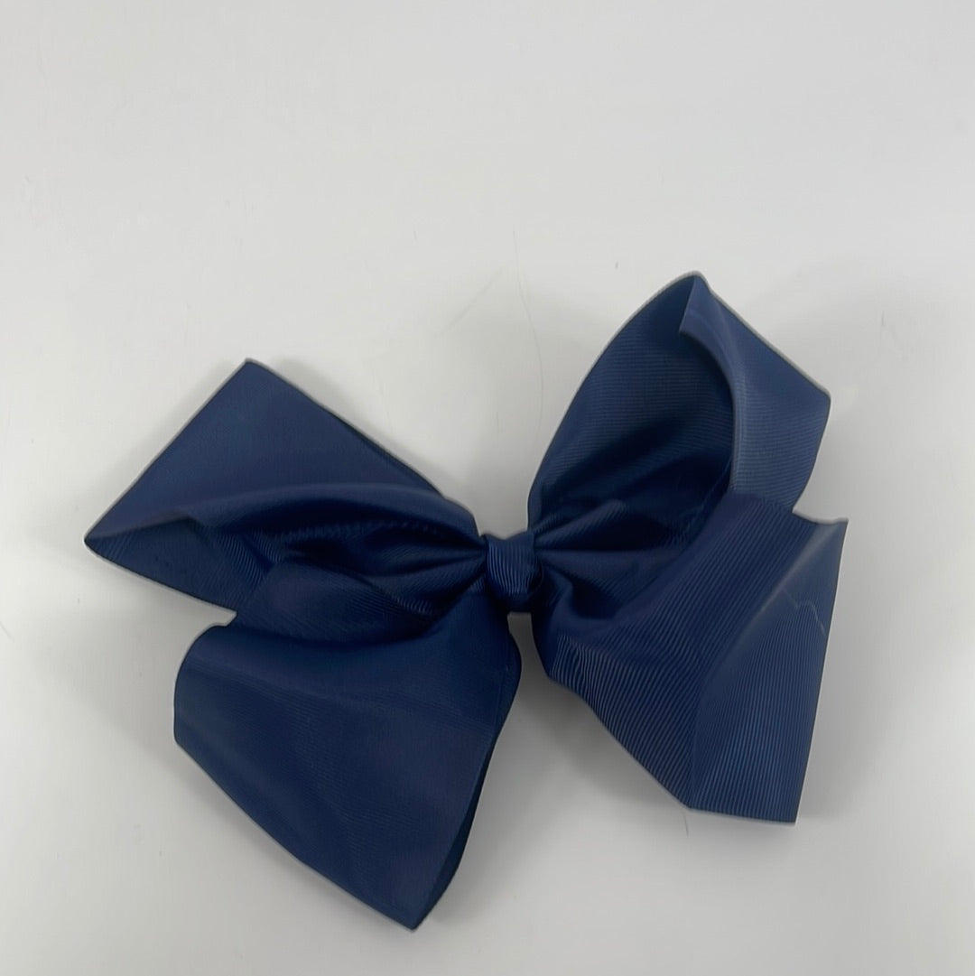 Jumbo HairBow Plain Girls (12)