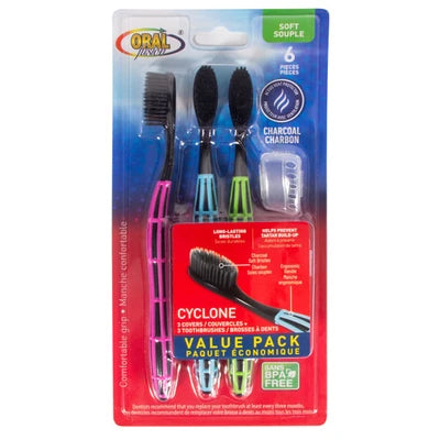 68064 Oral Fusion Toothbrush 6pk (48/CS)