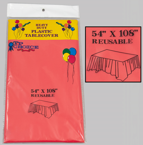 7108-RD	TABLE COVER, 54"x108" (12/DZ)