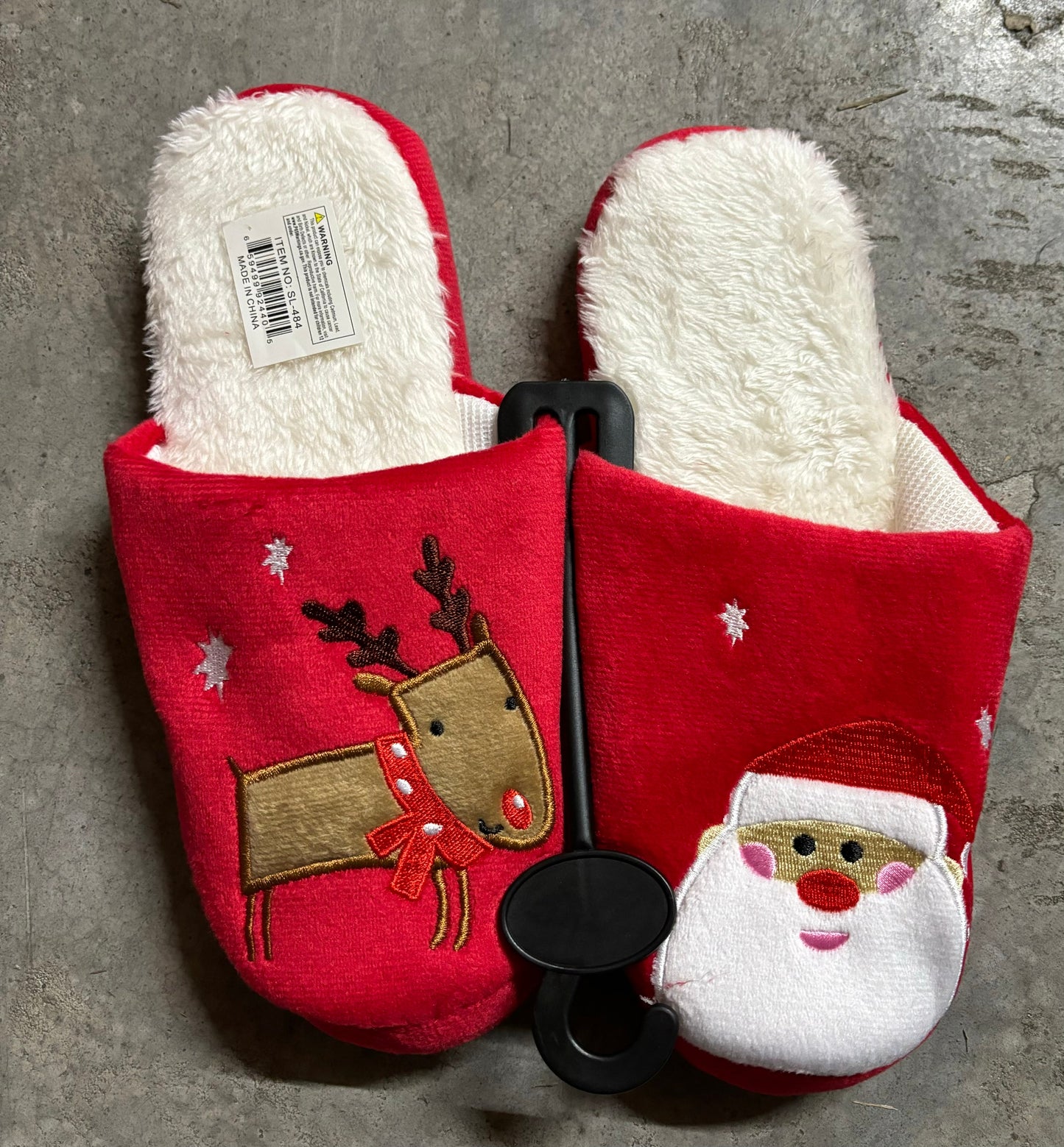 SL484 CHRISTMAS WINTER SLIPPERS 6DZ/CT (12)