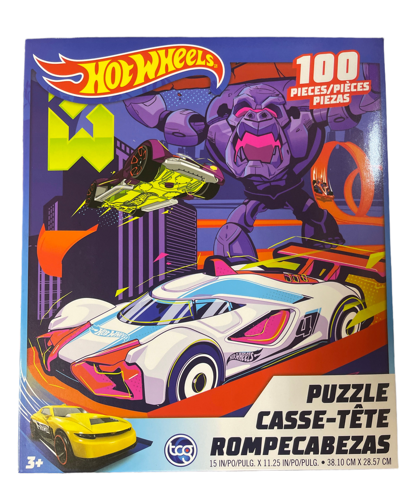 Hot Wheels Kids Premiere Puzzle- 2 asst 1x24/1x48pc (12pcs)