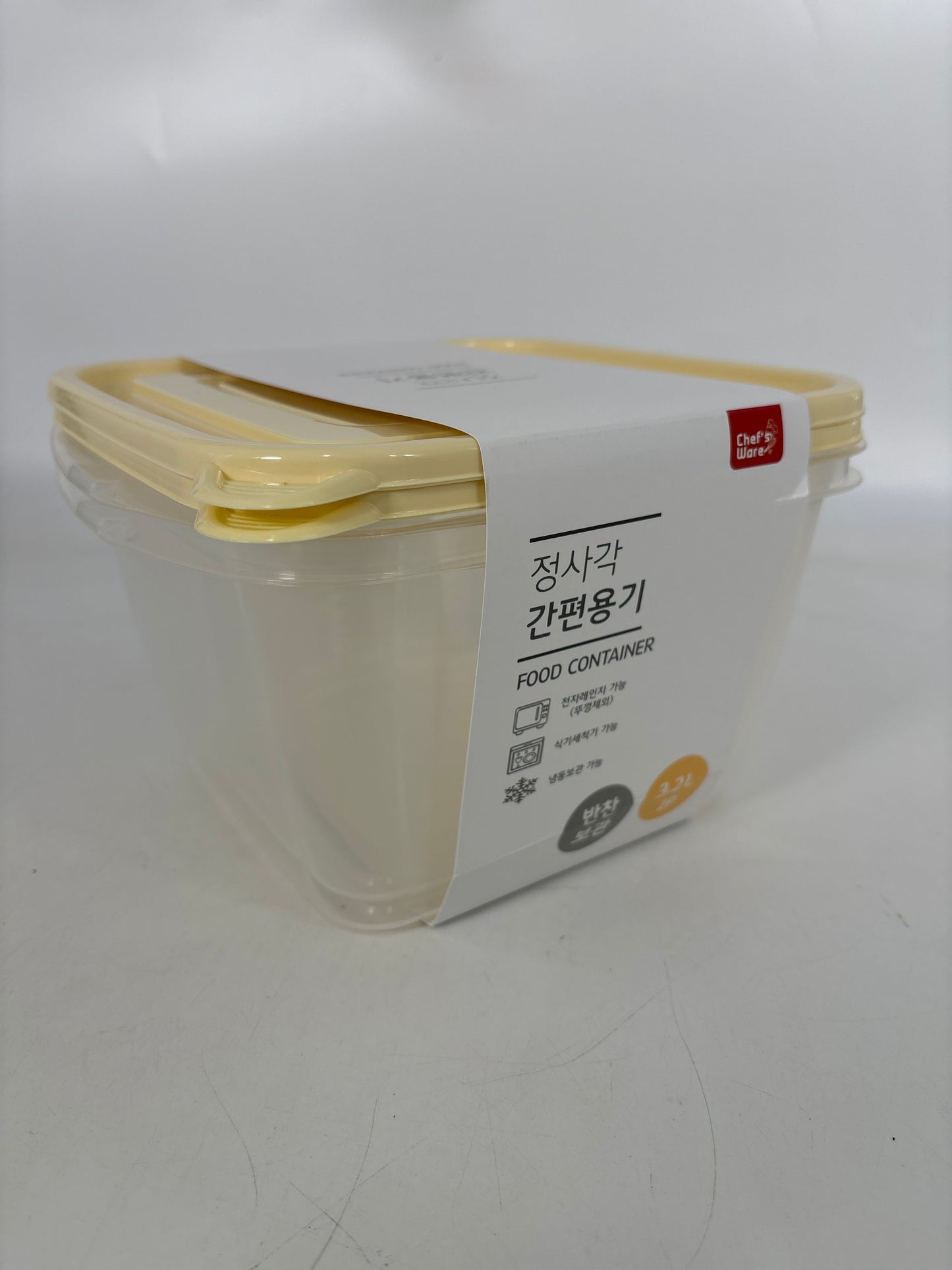 BS-114 Square Container (3.2L/2set) (4pcs)