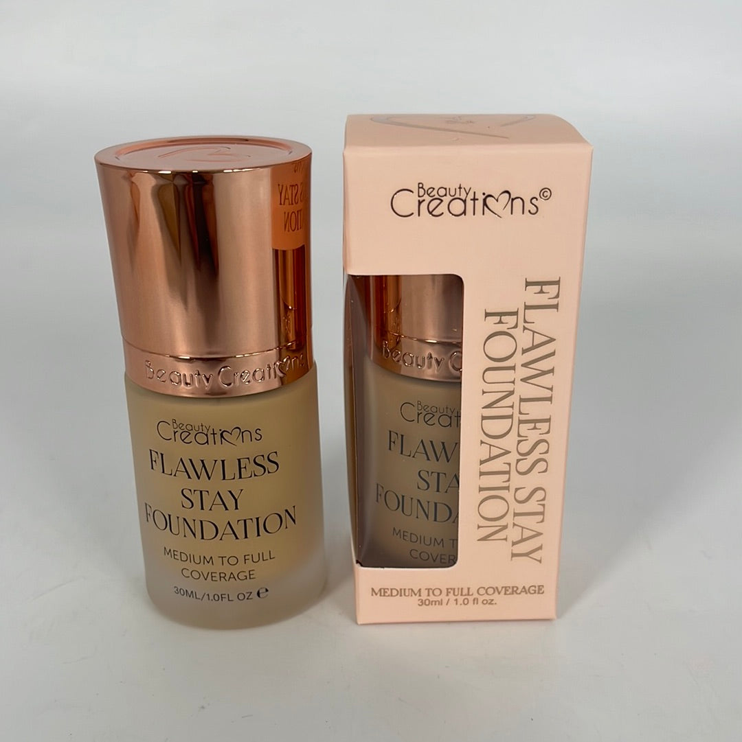 FS5.1 BC-FLAWLESS STAY FOUNDATION 1.OZ -# 5.1-144MC (12) Beauty Creations