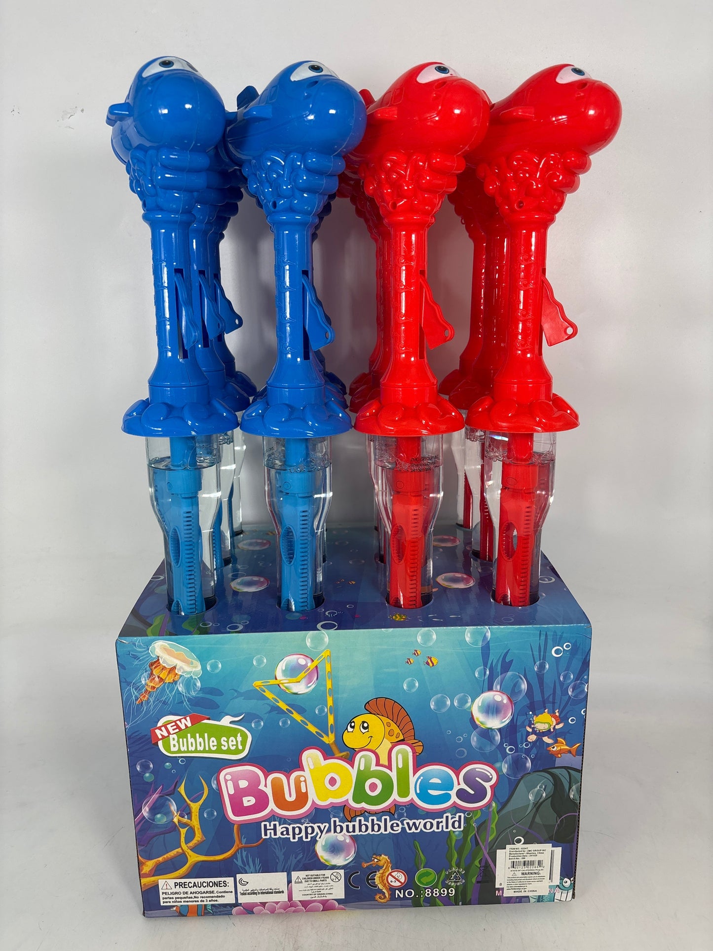 5224T 21" 12PCS Airplane Jumbo Bubble  Stick (12)