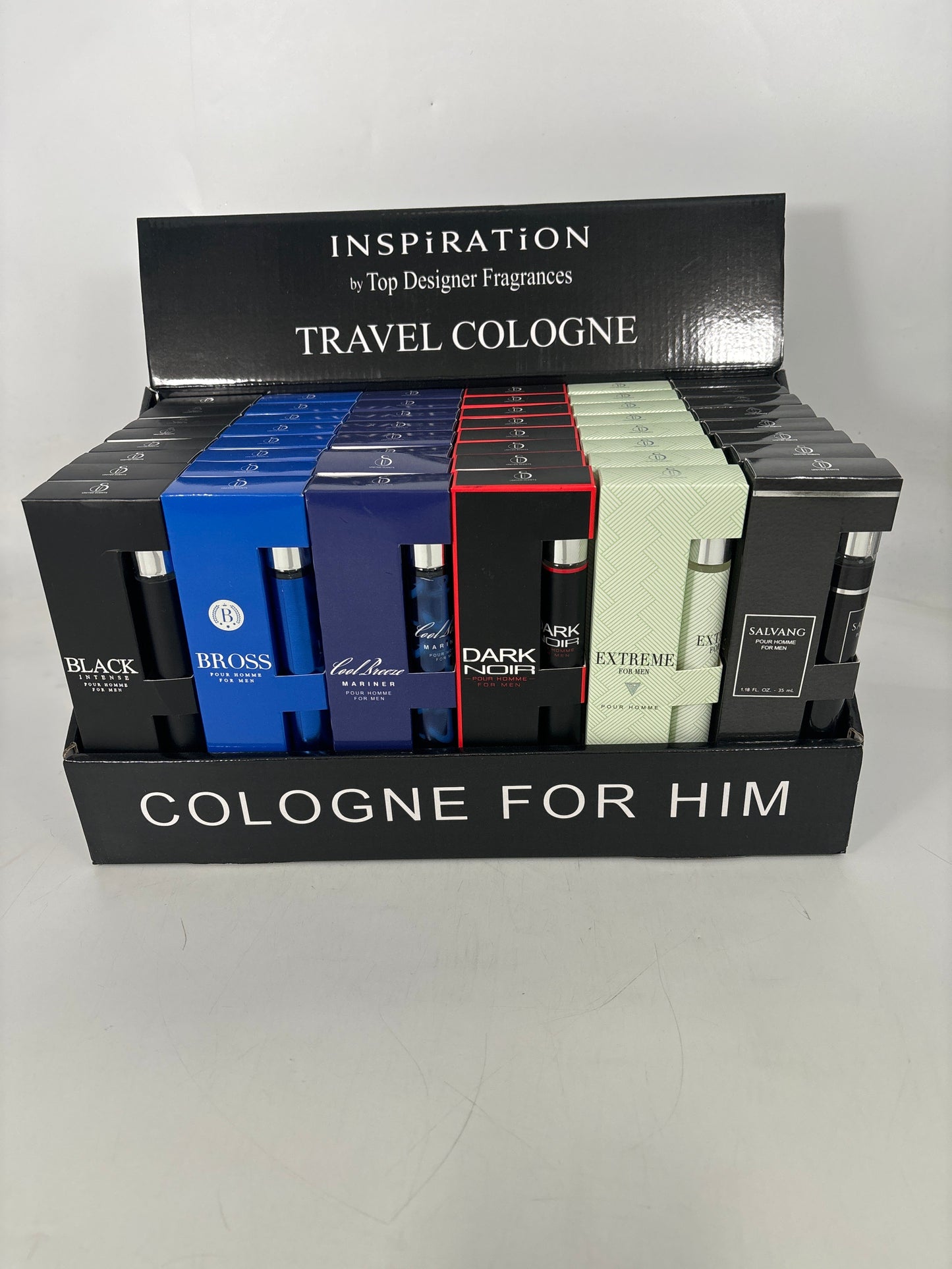 88815 Men's Cologne 1.18oz Travel Perfume Display (48)