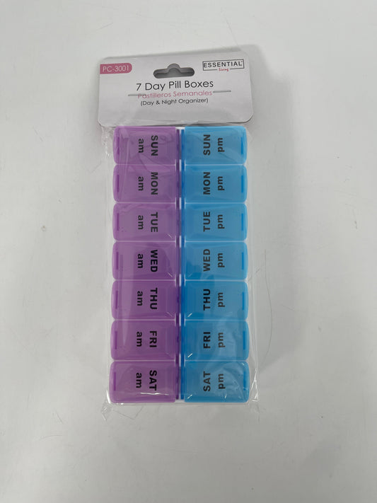 7 Day Pill Boxes 4 Times a Day (24pcs)