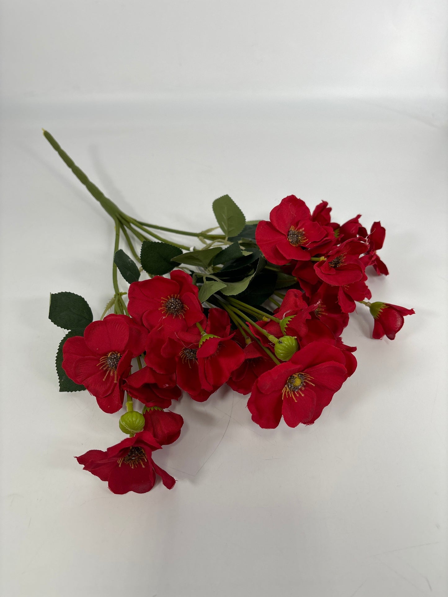 CLF33-RD  ARTIFICIAL FLOWER, (20PCS/INNER CASE-160PCS/CASE)