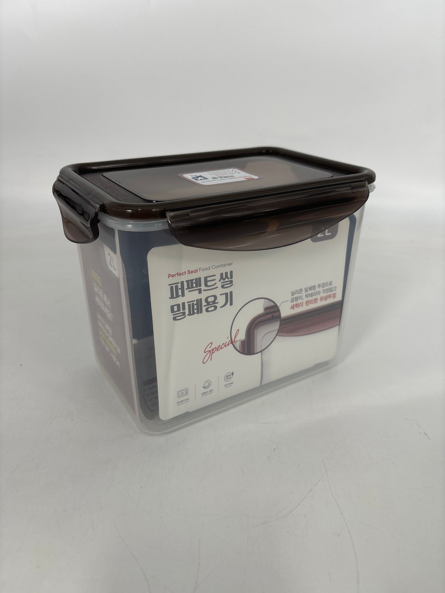 DPS-033 Perfect Seal Container Rectangular 2000ml-2L (20pcs)