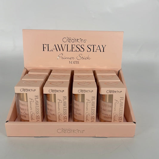 PS01 BC- PREP & SET FLAWLESS STAY PRIMER STICK MATTE 1.09OZ  (12PCS/DISPLAY) Beauty Creations