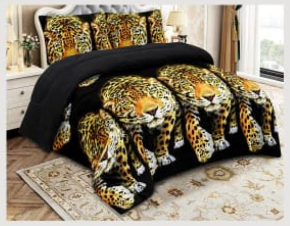 UHMQ200 OSAKA, Queen  Leopard Black (8pcs/box)