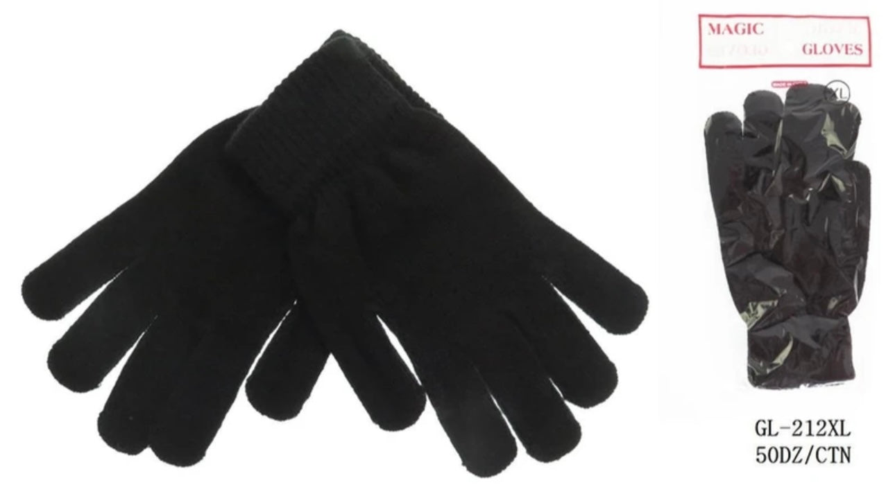 GL212XL	 WINTER MAGIC GLOVES BK XL 50DZ/CT (12)