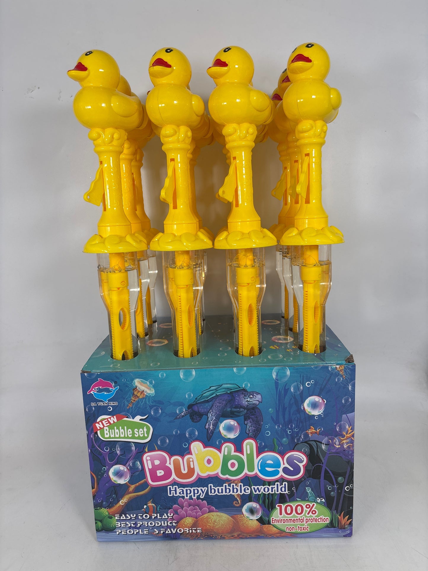 8899 21" Duck Jumbo Bubble Stick (12)