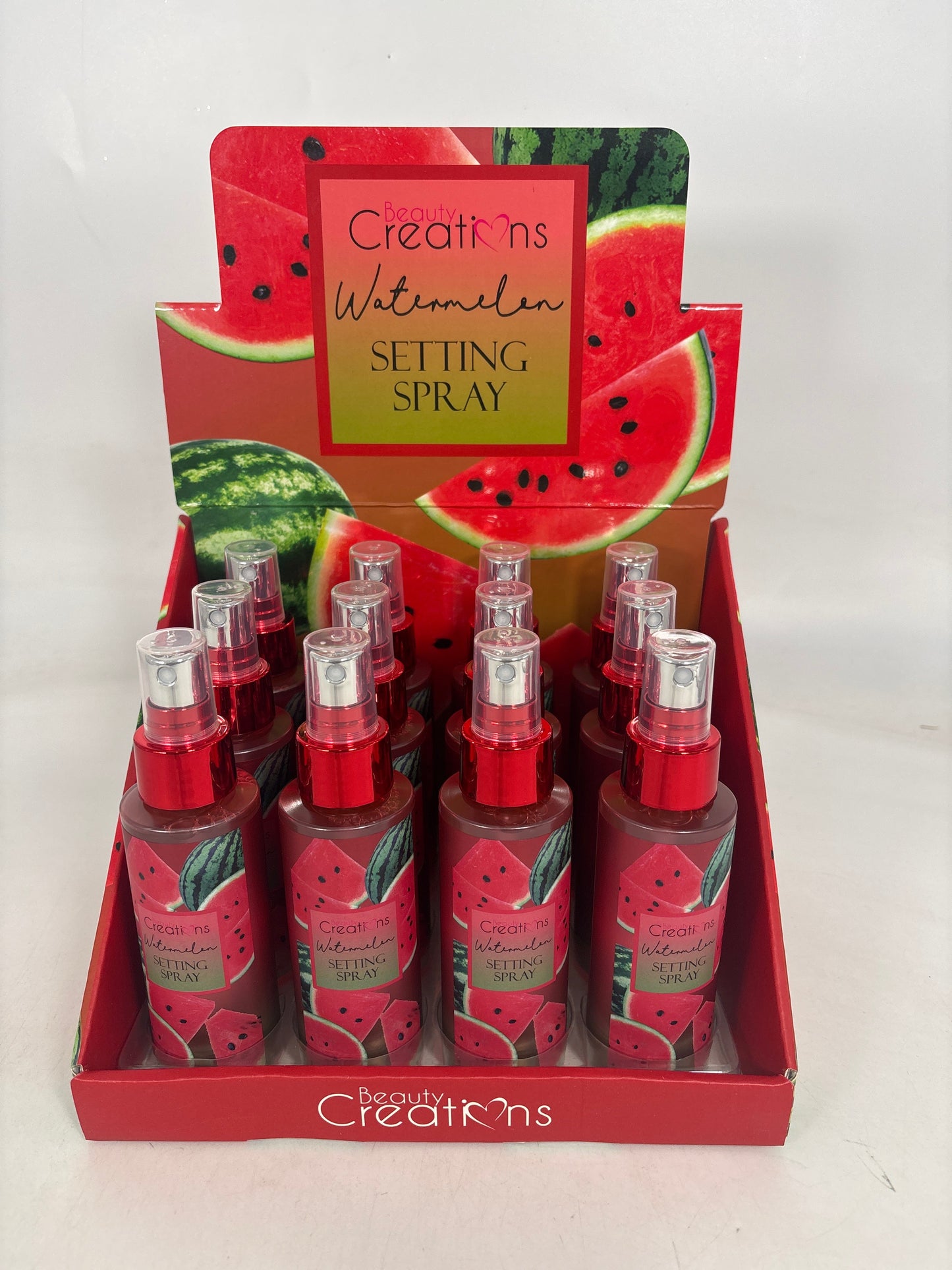 SPN06 BC-SETTING SPRAY 06 WATERMELON  (12) Beauty Creations