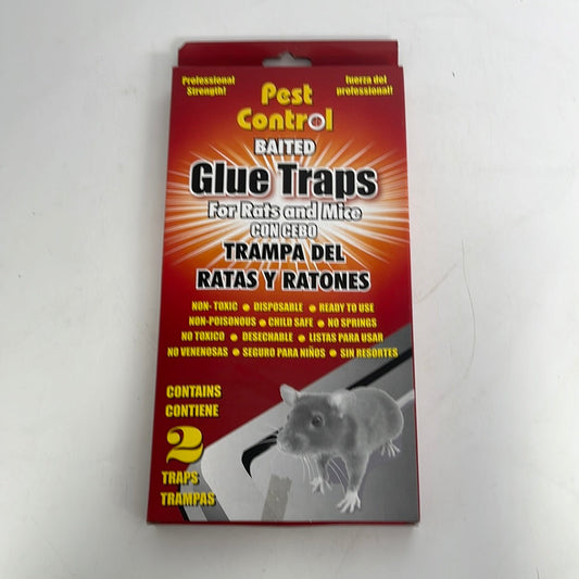 17805 Glue Traps Rats and Mice 2pk 5x10in Box (24)