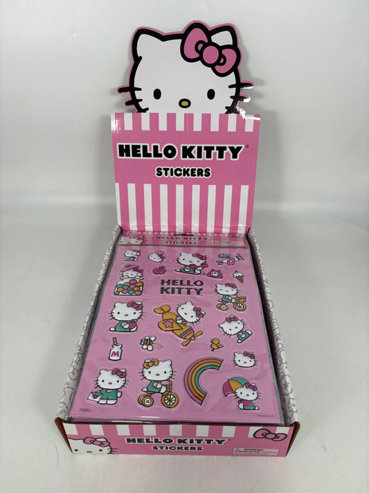 ST8939DI Hello Kitty  Raised Stickers Sheet in Display (24pcs)