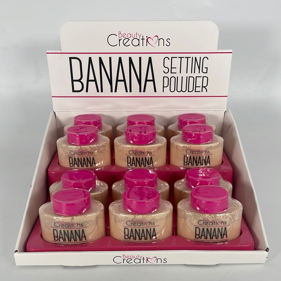 BSP01 BC-SETTING POWDER BANANA - Beauty Creations (12PCS DISPLAY)