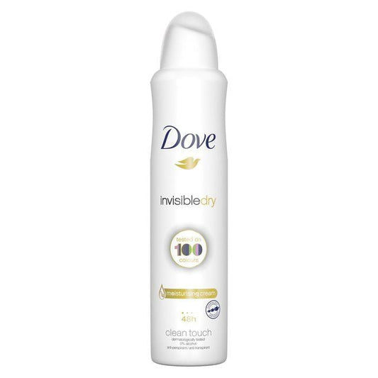 97383 DOVE DEODORANT SPRAY 250ML/8.4 OZ INVISIBLE  DRY WOMEN (6)