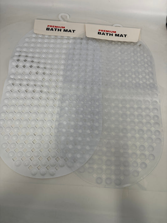 CK296 Bath Mat ,SIZE:66*37CM    (1PC/CARD,WHTH CARD,CLEAR 8PCS,WHITE 4PCS)