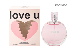 EBC1386-3 LOVE U (24/PK)