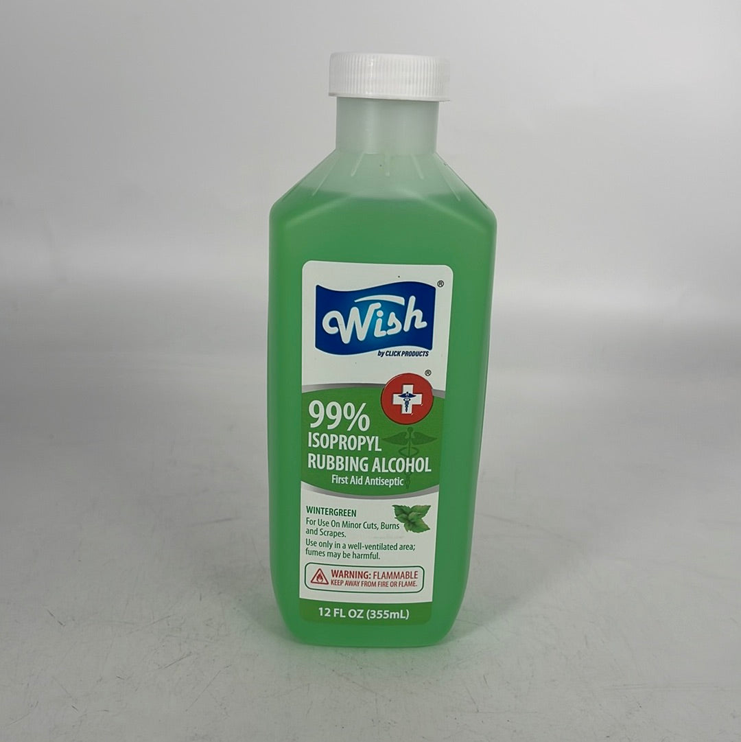 61315 Rubbing Alcohol 12oz 99% Wintergreen (24)